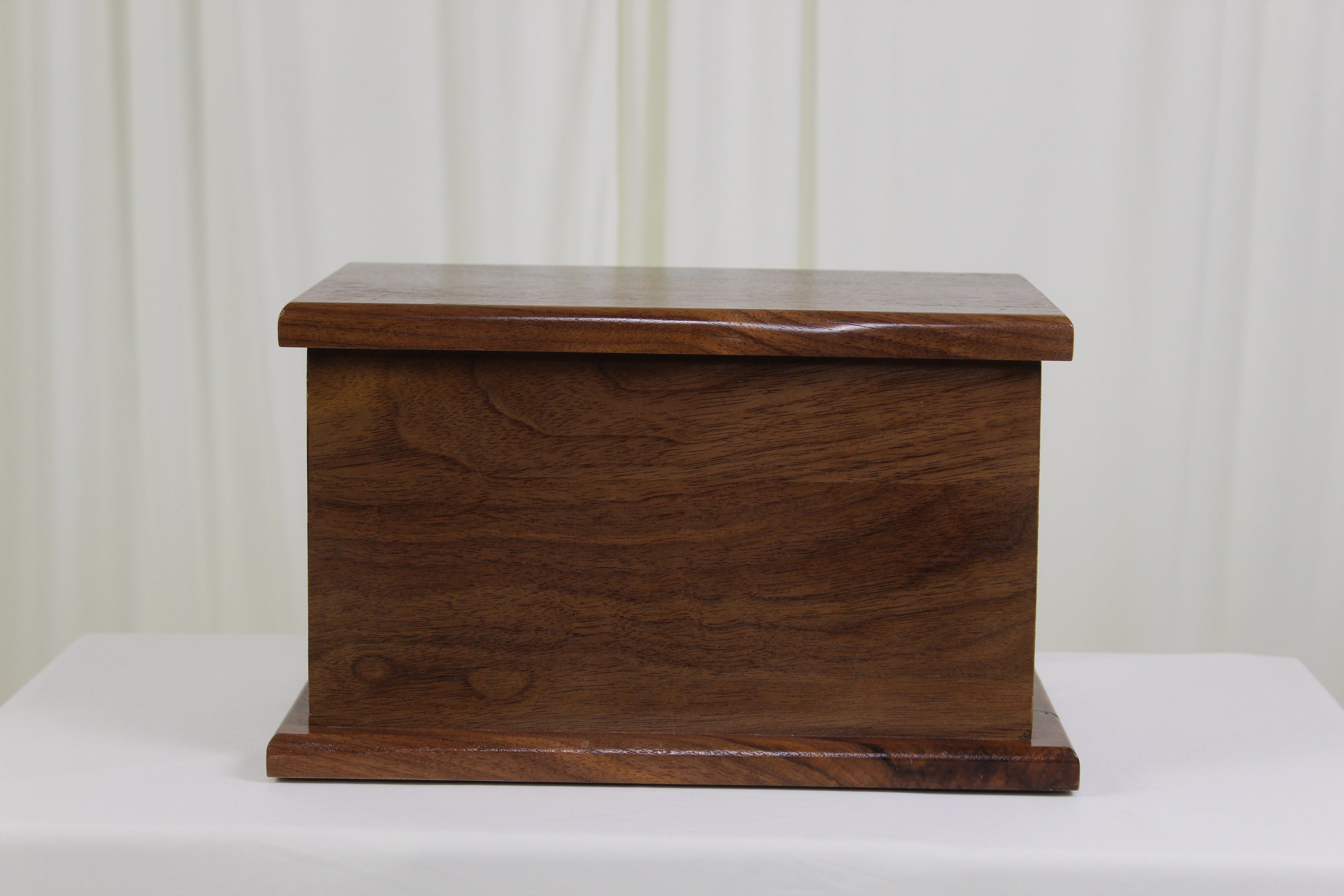 Walnut Memorial Urn