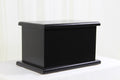 Painted Memorial Urn - Black