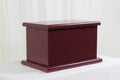 Painted Memorial Urn - Burgundy