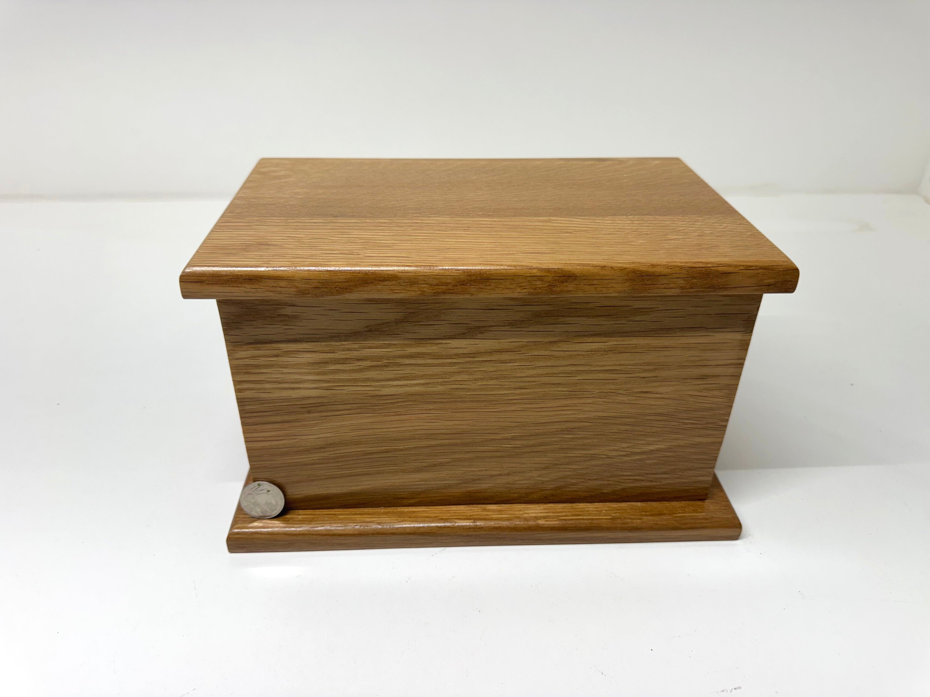 Oak Memorial Urn lid